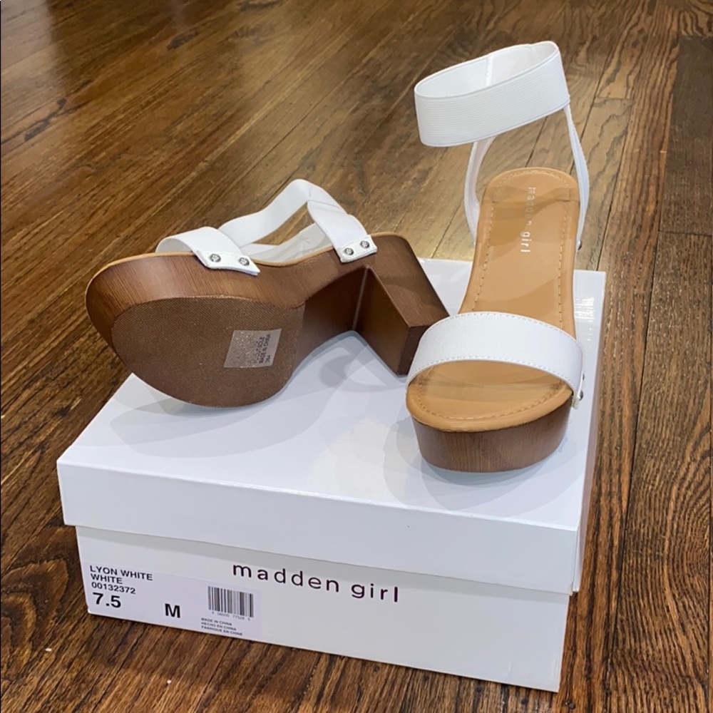 White Chunky Sandal